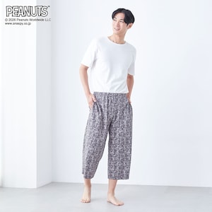 モデル身長182cm／M　チャコール着用