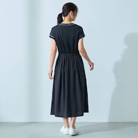 モデル身長167cm／M ※写真は撮影用のため身丈+3cmになります。