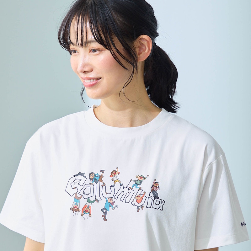 袖を通すだけで元気になりそうな胸のグラフィックがキャッチー