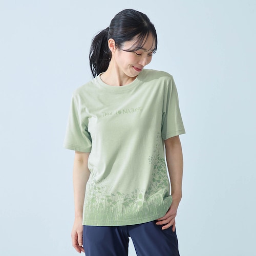 コカゲシールド半袖プリントＴシャツ