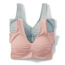 パウダーブルー＆ラテピンク