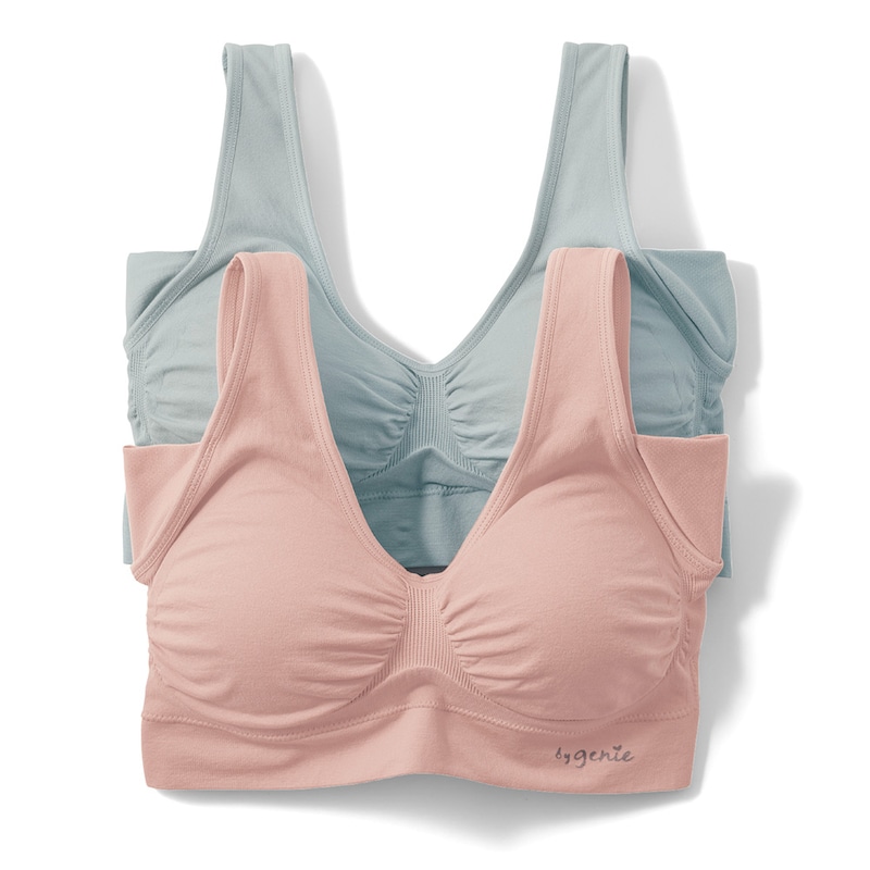 パウダーブルー＆ラテピンク