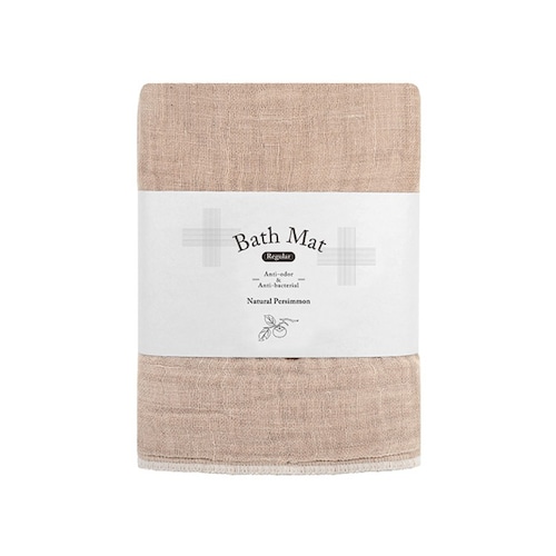 「しっかり吸収、さらっと快適」蚊帳織りのバスマット［日本製］