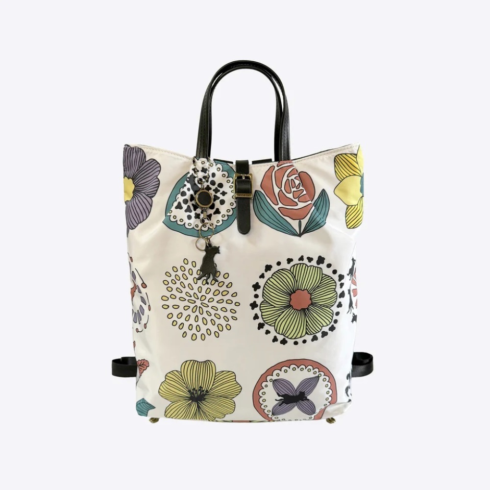 ネコ足ファブリックリュック ネコ足ファブリックリュック