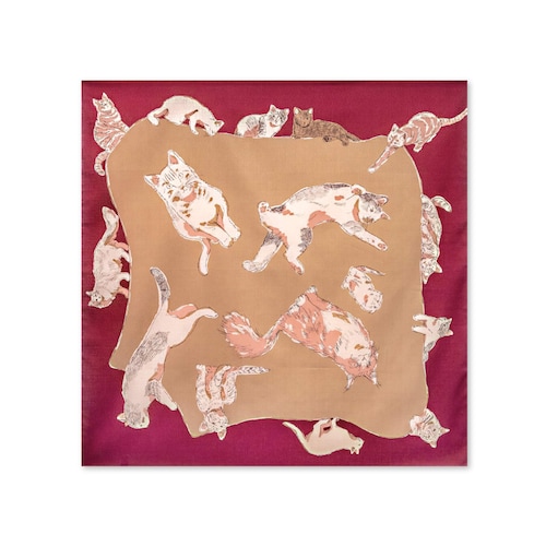 「エコバッグや、テーブルクロスにも◎」風呂敷デザイナー浅山美里の大判ふろしき（大サイズ）［日本製］