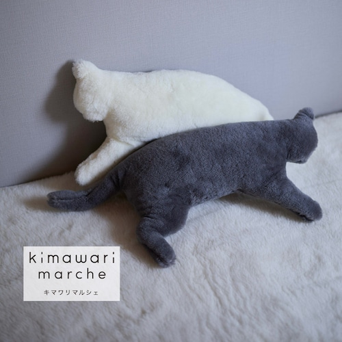 「毎晩いっしょに、眠りたい」リアルなフォルムが美しい猫の抱き枕［日本製］