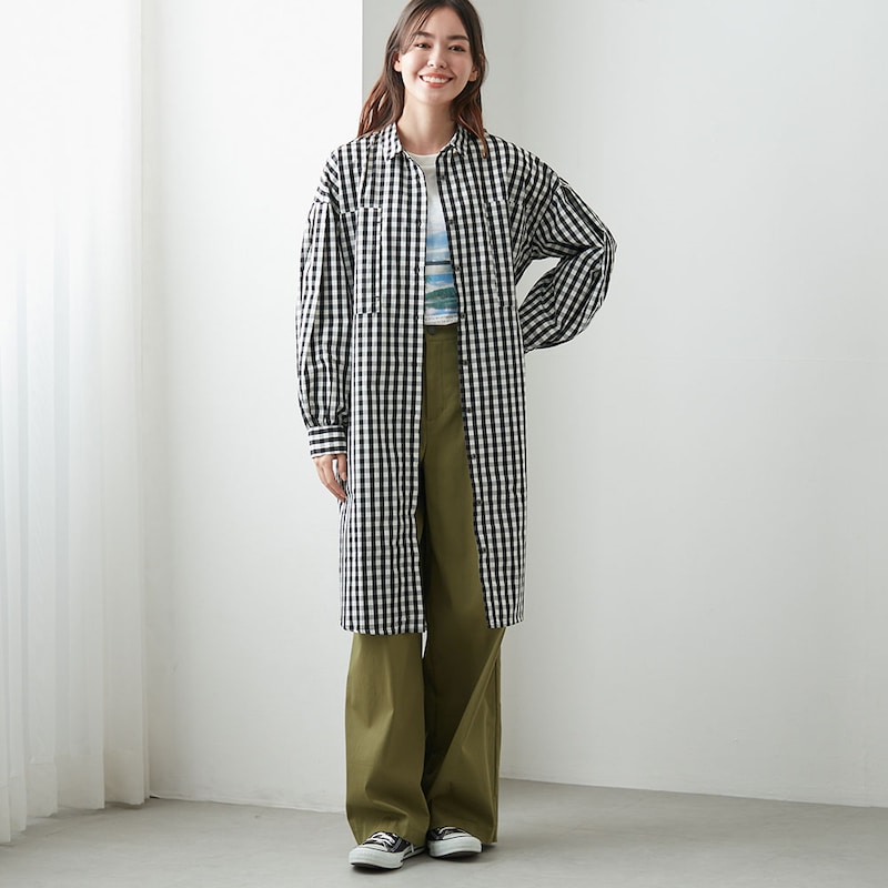 モデル身長164cm／Ｍ～Ｌ