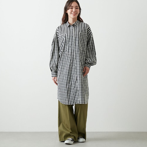 ギンガムチェックワンピース