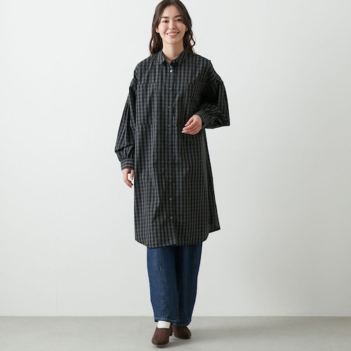 ギンガムチェックワンピース