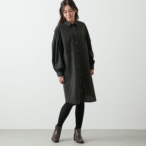 ギンガムチェックワンピース