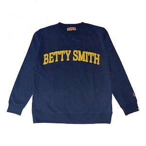 【ベティスミス/Betty Smith】サガラ刺しゅうトレーナー(ユニセックス)