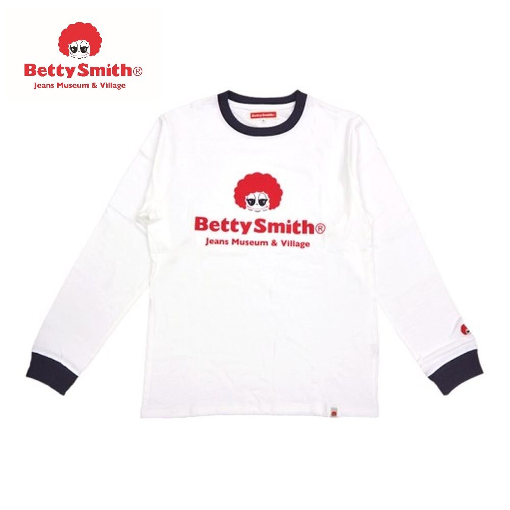 【ベティスミス/Betty Smith】リンガー長袖Tシャツ(ユニセックス)