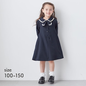 【ジータ/GITA】取り外しリボン付きワンピース 【子供服 長袖 フォーマル】