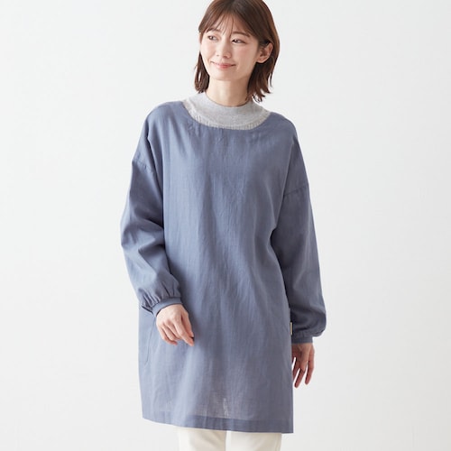 コットンリネン2WAY割烹着