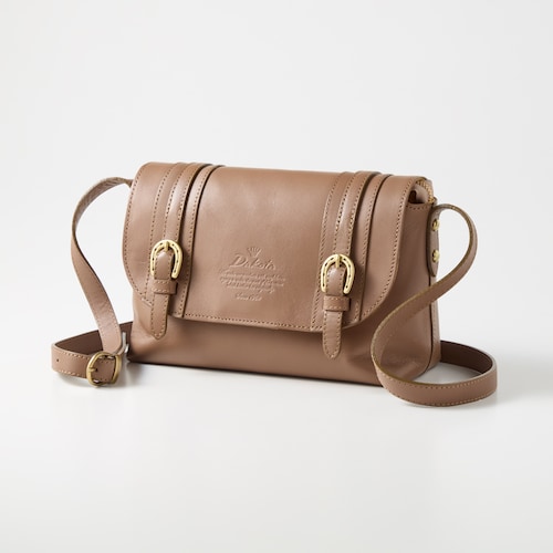 本革コンパクトショルダーバッグ［日本製］