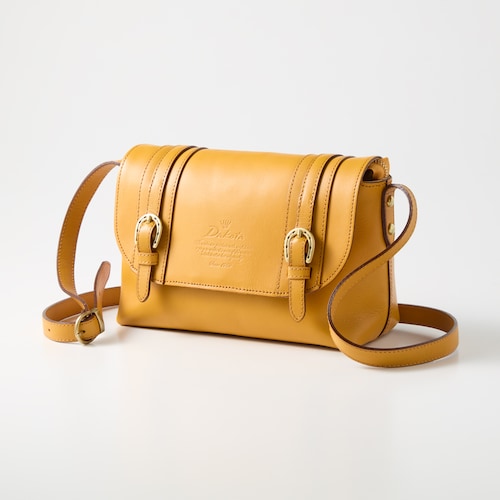 本革コンパクトショルダーバッグ［日本製］