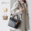 【ダコタ/Dakota】A5サイズのノートや長財布がピッタリ入る ソフトシュリンクレザー手提げバッグ(2WAY)