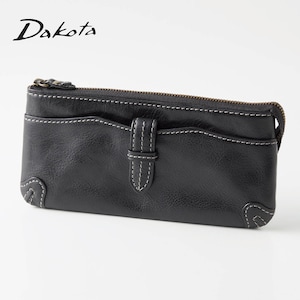 【ダコタ/Dakota】ベルトとステッチがアクセントの長財布