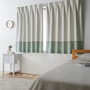 ベージュ×グリーン