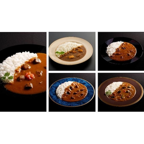 有名シェフ監修 銘店レストラン カレー5種セット