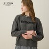 【ルスークホリデー/LE SOUK HOLIDAY】ジャガードロゴニット