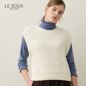 【ルスークホリデー/LE SOUK HOLIDAY】ブークレニットベスト