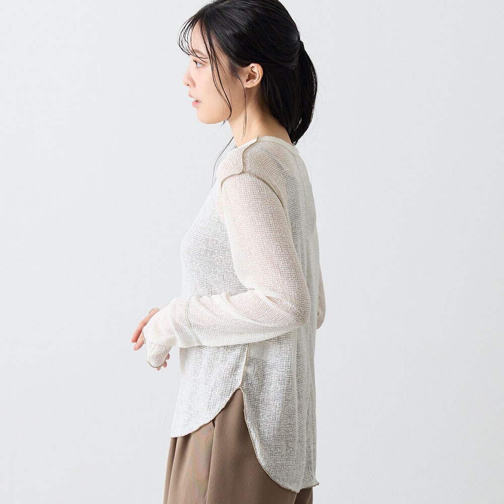 モデル身長167cm／Ｆ