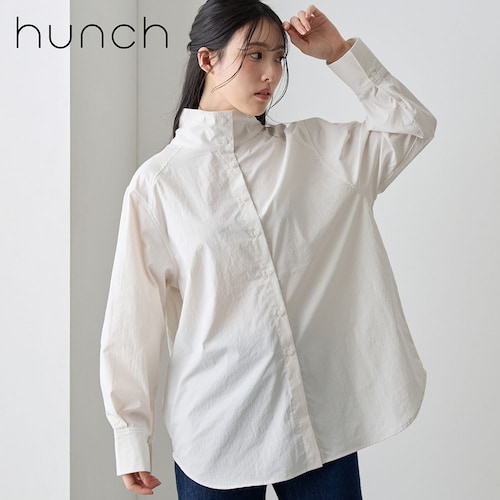 ハイネック前後2WAYシャツ