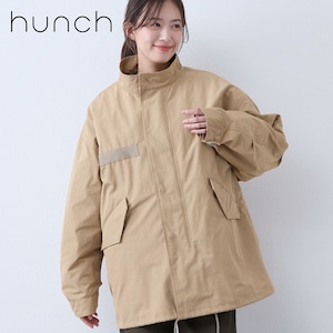 【ハンチ/hunch】別々でも使えるショートミリタリーコート