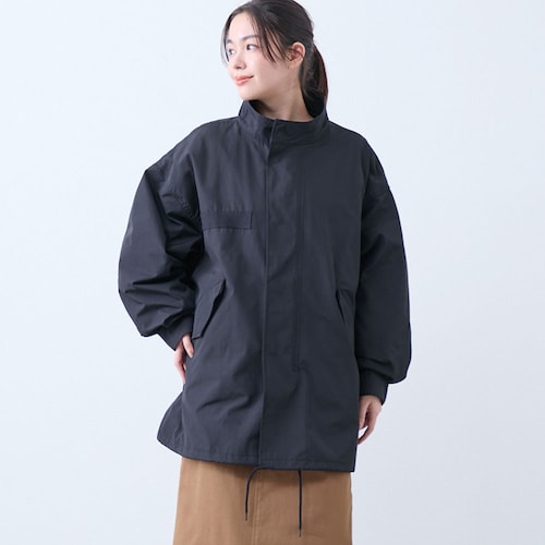 別々でも使えるショートミリタリーコート