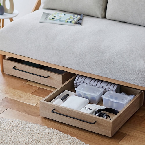 ソファー下収納ワゴン2個セット