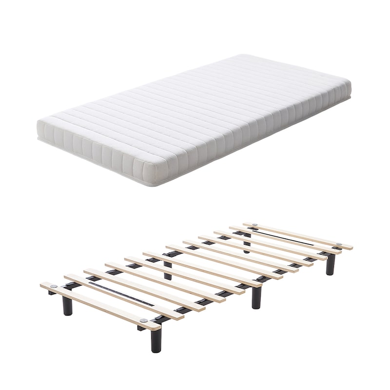 マットレスとフレームは外れます。