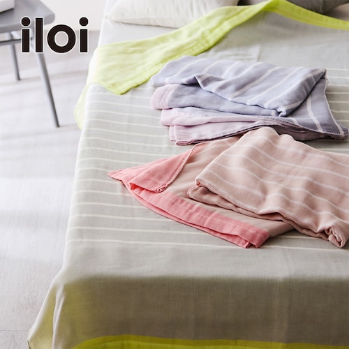 北欧スタイルの今治産4重ガーゼケット