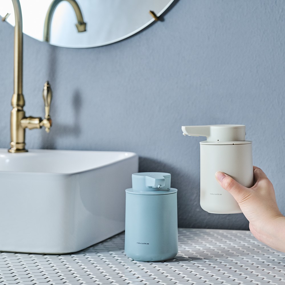 充電式オートディスペンサー<選べる泡用/液体用>(レコルト/recolte) 充電式オートディスペンサー<選べる泡用/液体用>(レコルト/recolte)