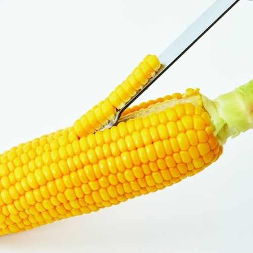 茹でたてがするする外せる、コーンピーラー「Poro」