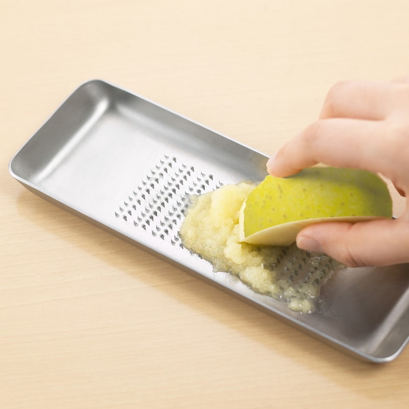 りんごのすりおろしに「Oros L」