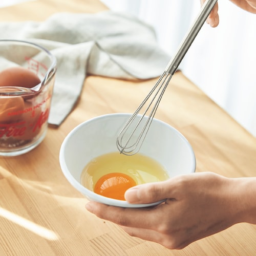 柄が長めが使いやすい、泡立て「Mazelu」