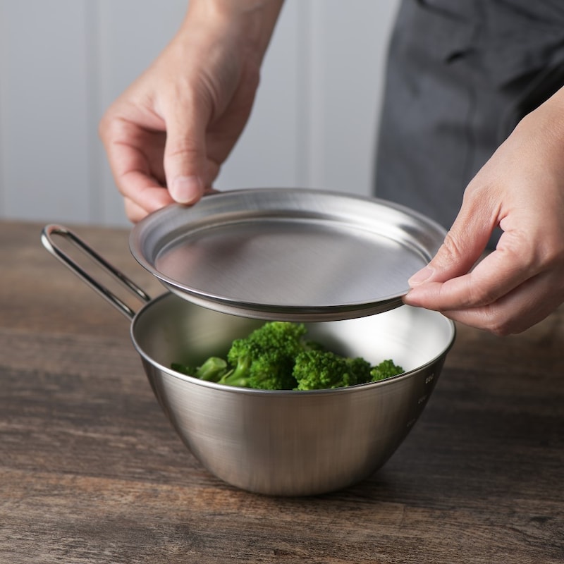 浅型ザル１６ｃｍの受け皿としても