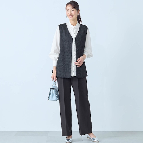 3点セットジレセットアップ【インフルエンサーericaさんコラボ】