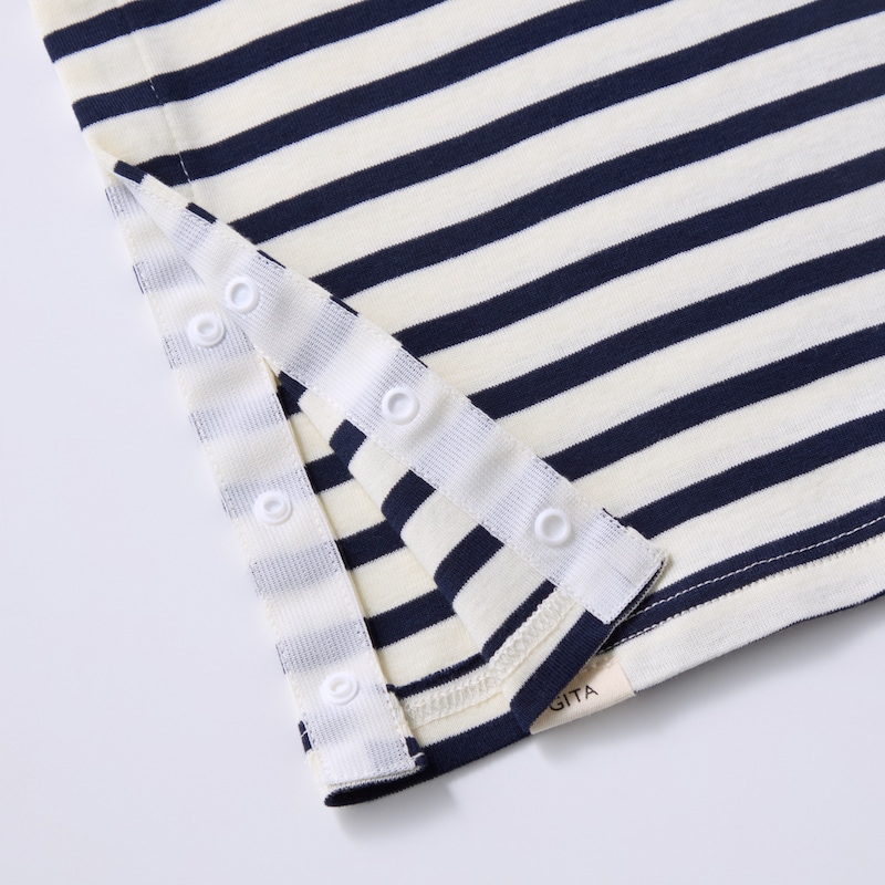 スナップボタン部分アップ