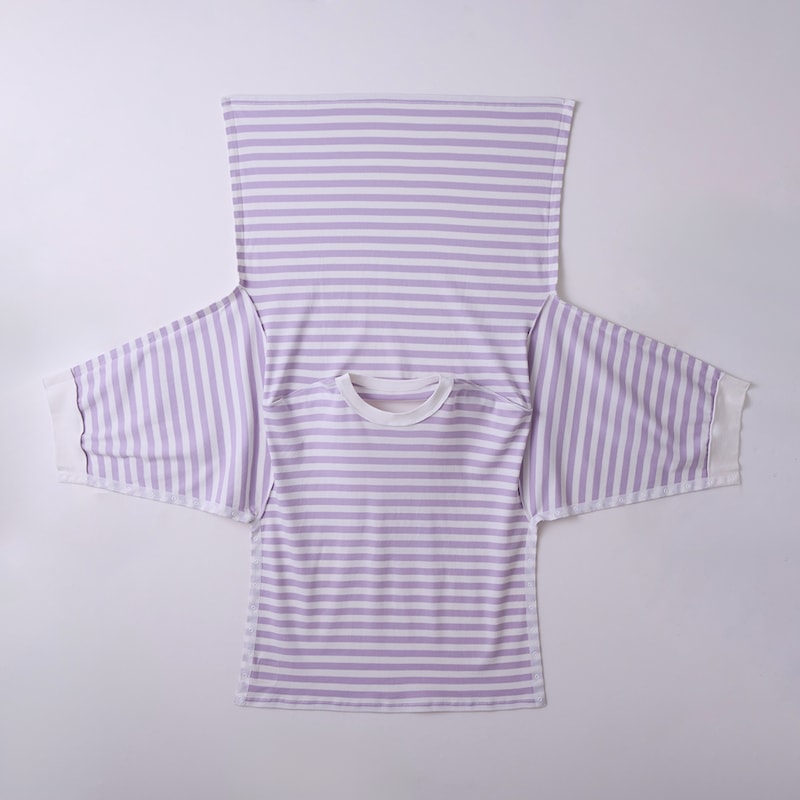 スナップボタンをすべて外した状態