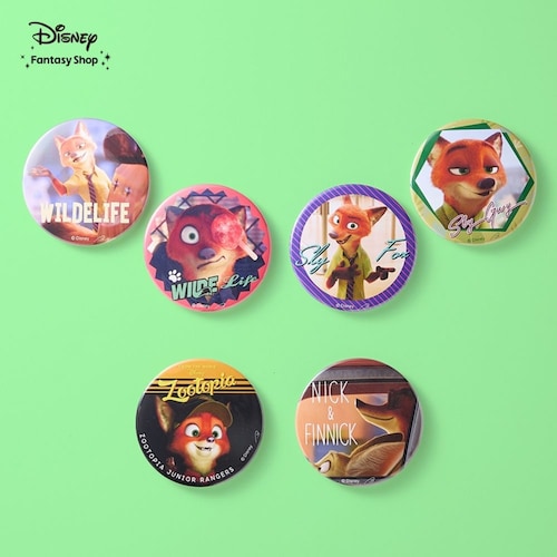 スタンド缶バッジ 「ズートピア」