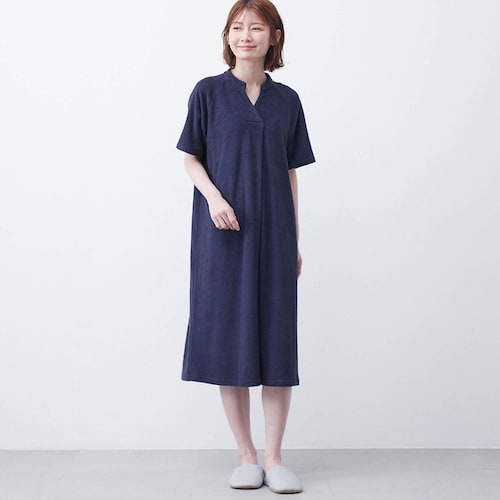 秒速吸水！ふんわりコットンタオル湯上りワンピース