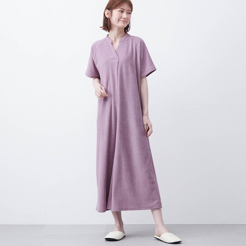 秒速吸水！ふんわりコットンタオル湯上りワンピース