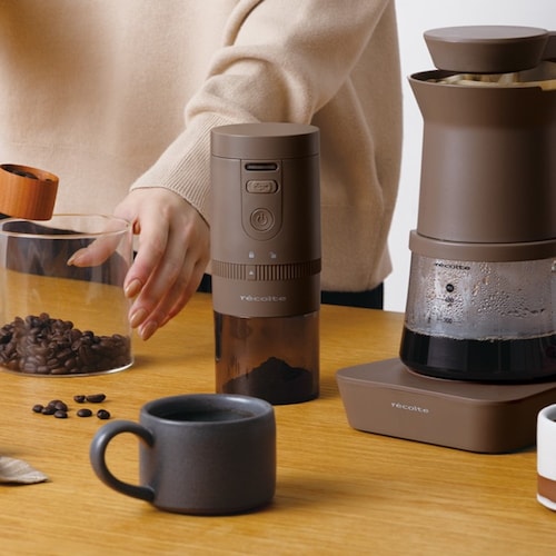 ＜数量限定カラー登場！＞ お家で手軽に挽き立てコーヒーを。コードレス コーヒーグラインダー