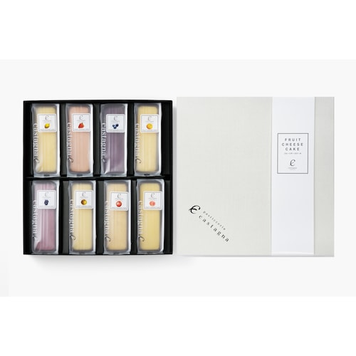 広島県産フルーツチーズケーキ 8種
