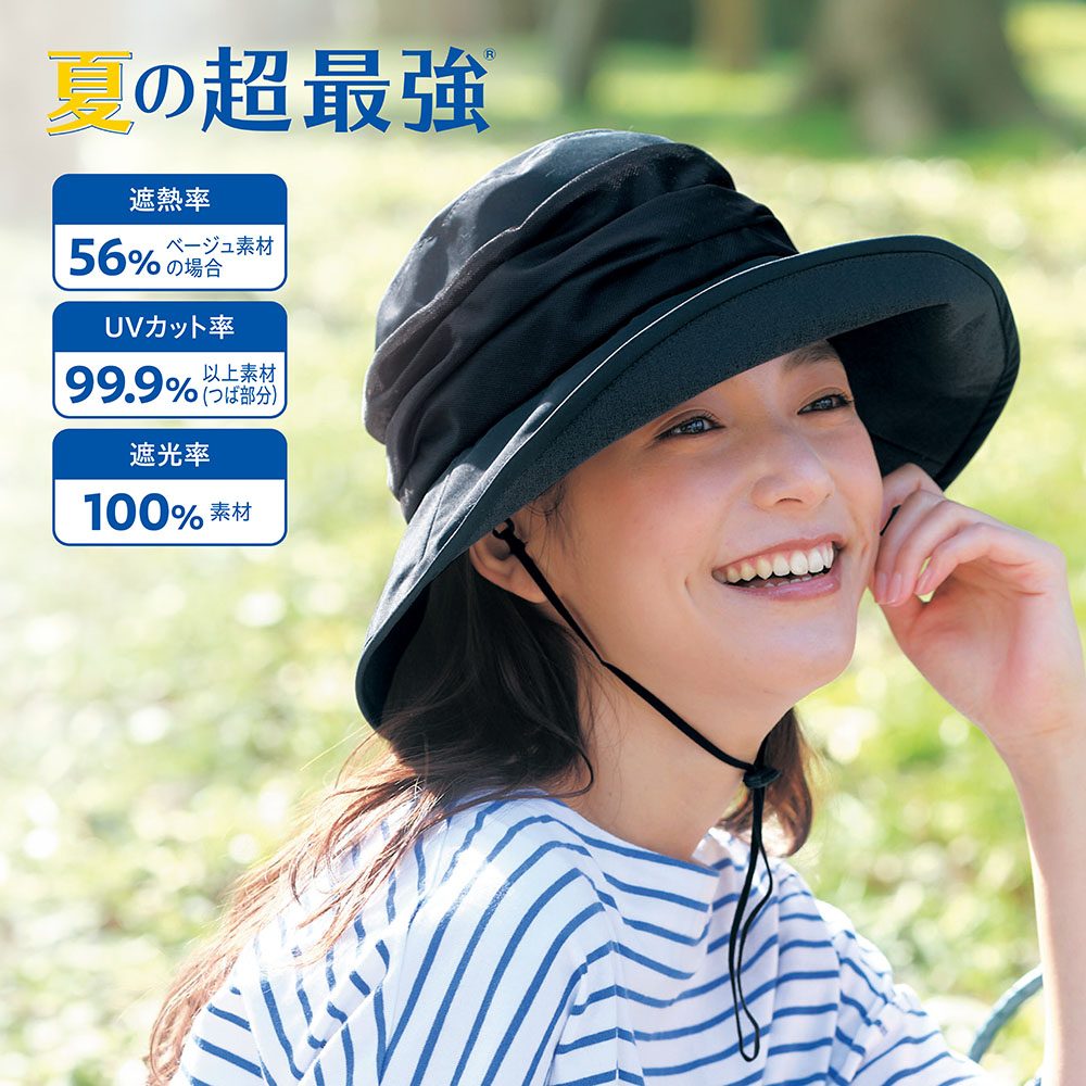 【超最強】熱がこもりにくいメッシュ使いハット