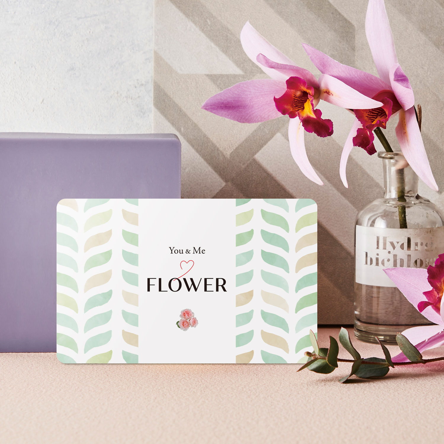 【You & Me】【10%OFF & 送料無料】 【カードギフト】花を愛するひとに お花ギフトカード「You & Me FLOWER」 【You & Me】【10%OFF & 送料無料】 【カードギフト】花を愛するひとに お花ギフトカード「You & Me FLOWER」
