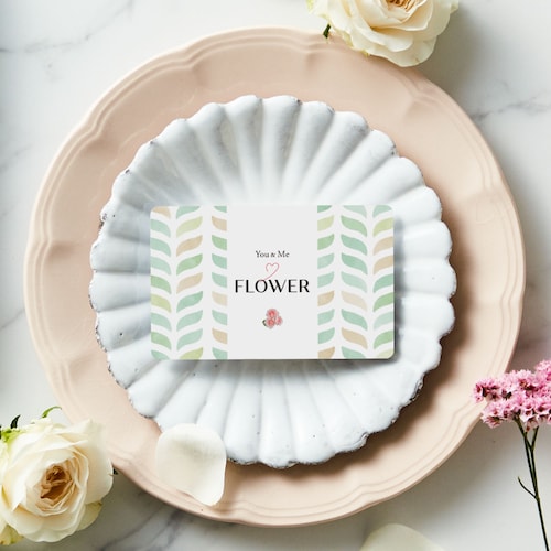 【10%OFF＆送料無料】 【カードギフト】花を愛するひとに お花ギフトカード「You&Me FLOWER」＜ＥＯ＞