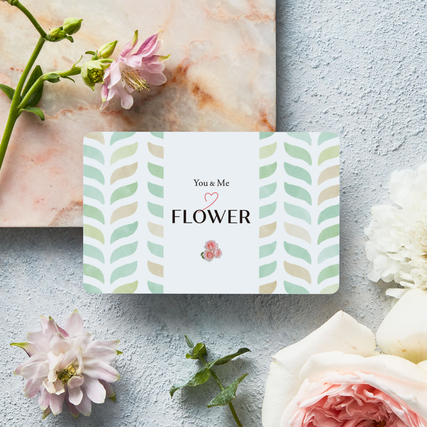 【You & Me】【10%OFF & 送料無料】 【カードギフト】花を愛するひとに お花ギフトカード「You & Me FLOWER」 【You & Me】【10%OFF & 送料無料】 【カードギフト】花を愛するひとに お花ギフトカード「You & Me FLOWER」